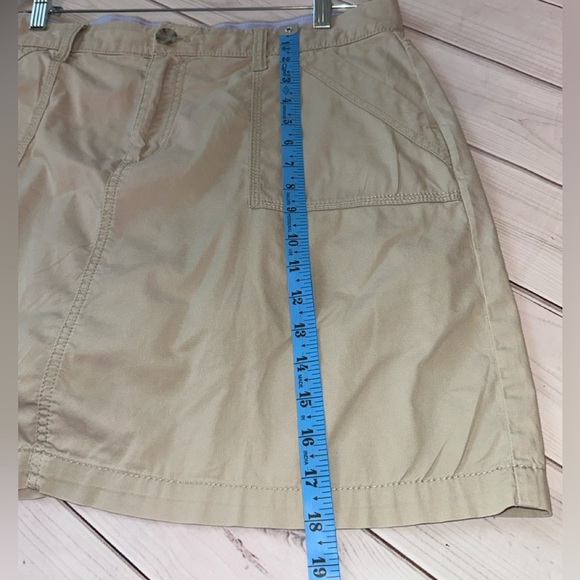 Croft & Barrow Effortless Stretch Khaki Skort | Size 12 Office Summer Pickleball - Picture 6 of 7